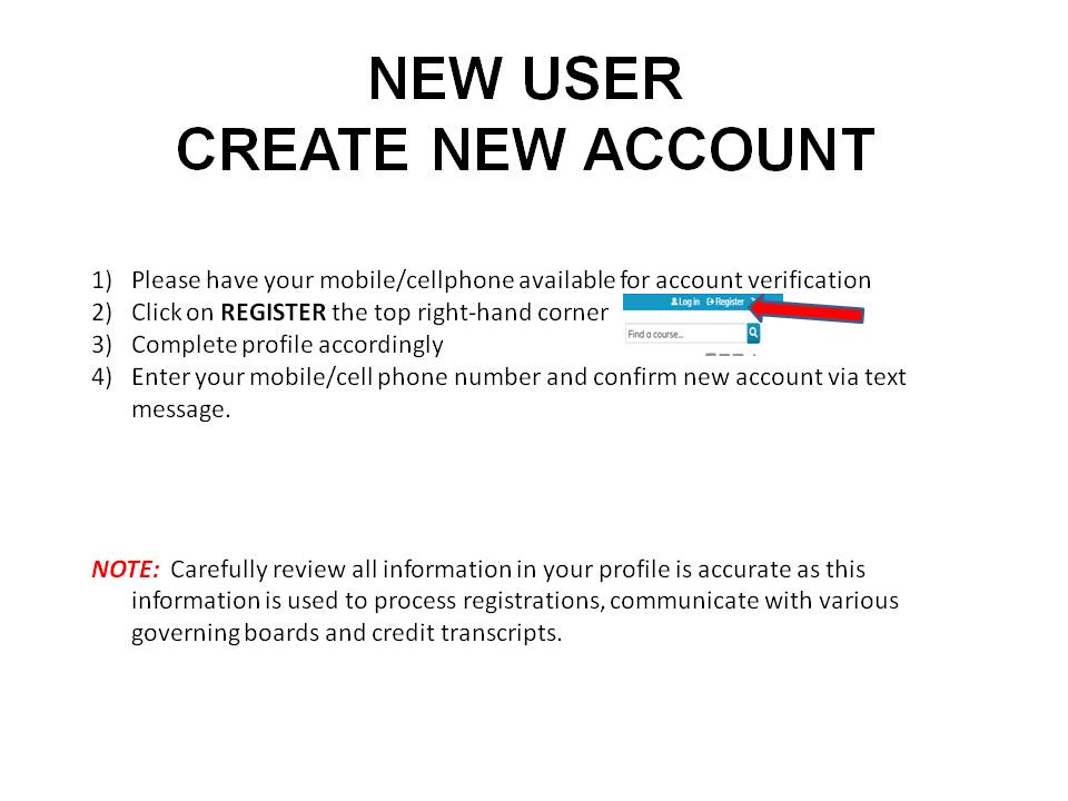 How to Create a New User Account